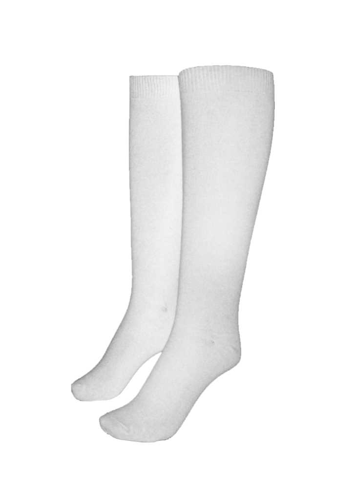 Bunnell Under The Knee Sock White