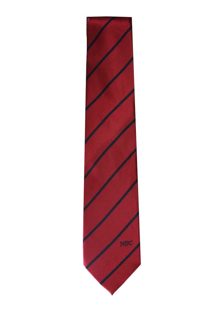 Northern Southland College Yr 11-12 Tie Red/Navy 1SZ